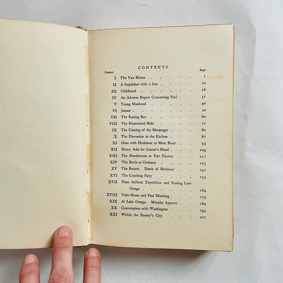 Vintage Hardcover Book Maid of the Mohawk Frederick A. Ray 1906 - Picture 8 of 11